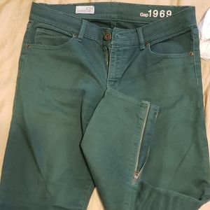 Gap legging jean with zippers